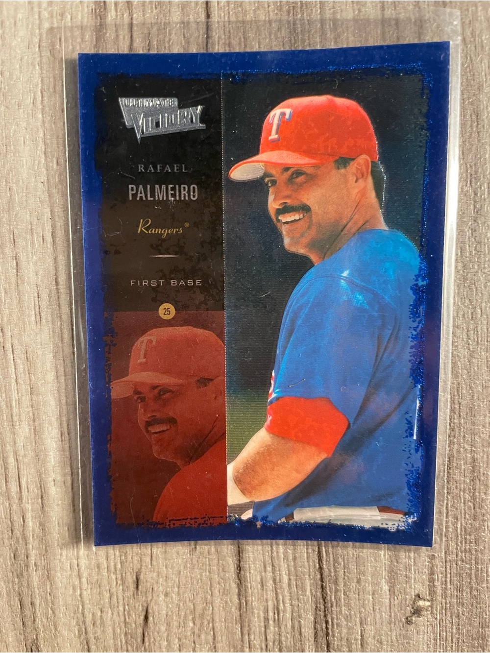 2000 Upper Deck Ultimate Victory Rafael Palmeiro #24 Texas Rangers